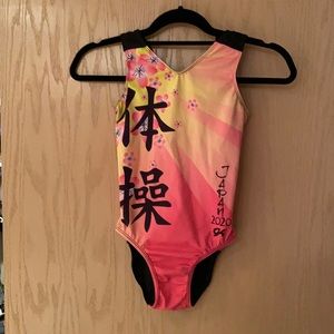 GK limited edition Japan 2020 gymnastics leotard